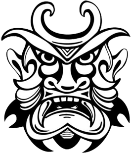Tiki Mask Drawing Clip Art - Tiki Mask Drawing Clip Art (587x472)