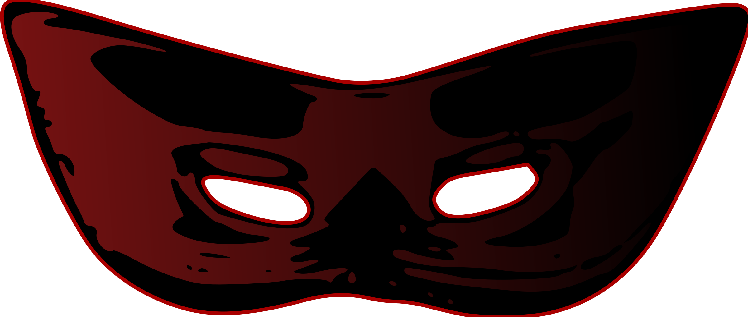 Mask Png - Clip Art Superhero Masks (2400x1020)
