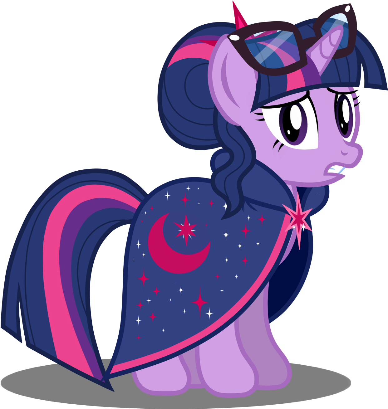Twilight Sparkle By Stellardusk Au - Mlp Twilight Au (1417x1417)
