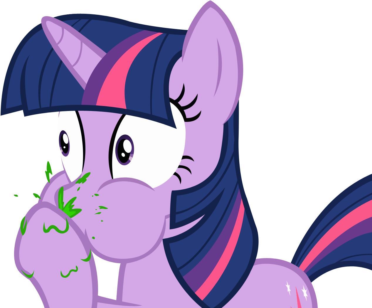 Dentist73548, Safe, Simple Background, Transparent - Twilight Sparkle Throwing Up (1299x1123)
