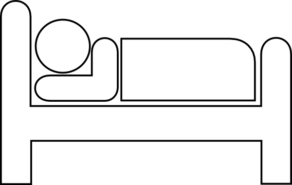 Sleeping Guy Transparent Clip Art At Clker - Sleeping Transparent (600x380)