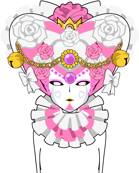 Masque Of The Divine-emperor Sissy By Richort12 - Clip Art (800x600)
