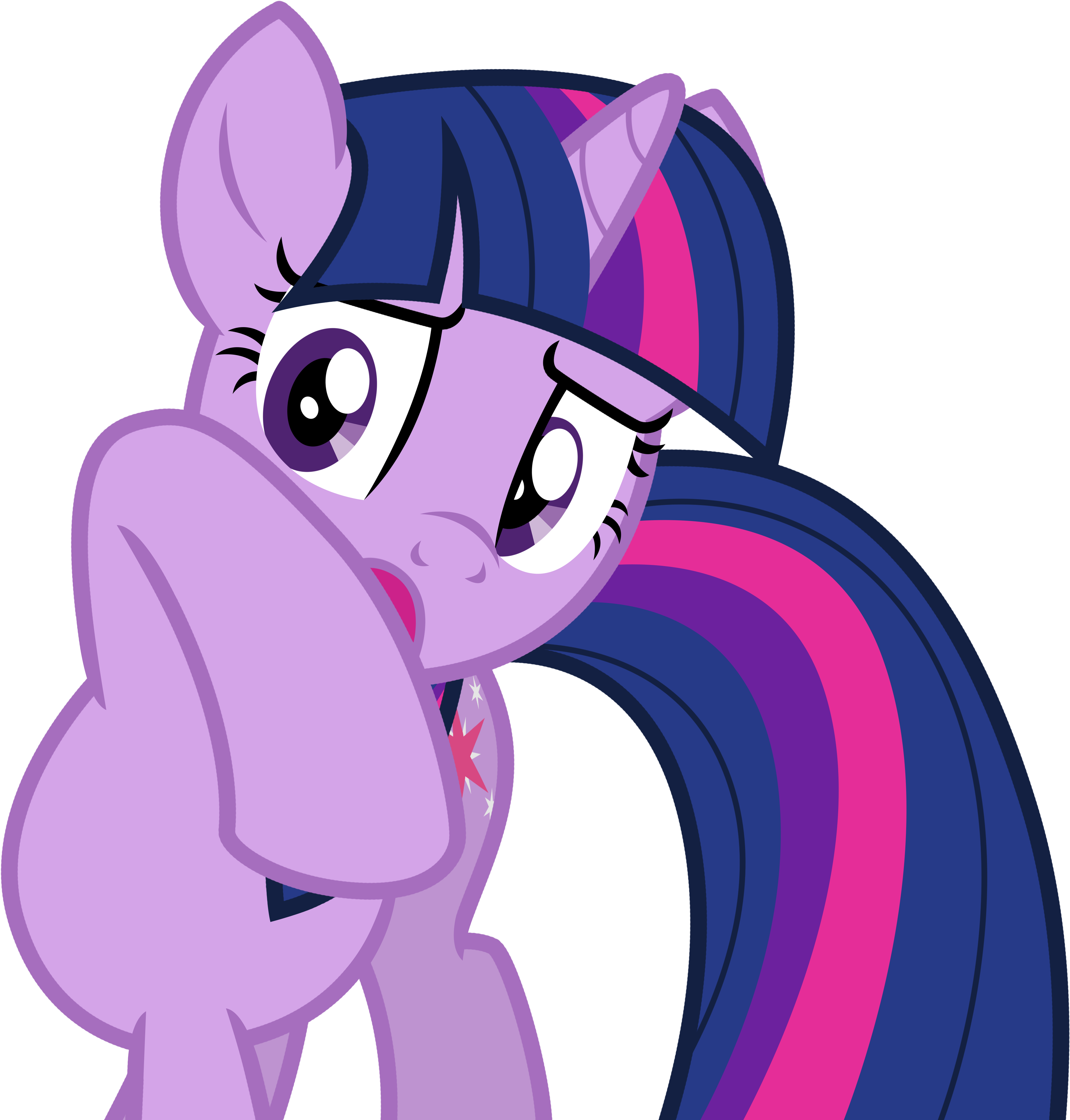 Twilight Sparkle 96 By Estories - Vectors Cry Twilight Sparkle (3906x4000)