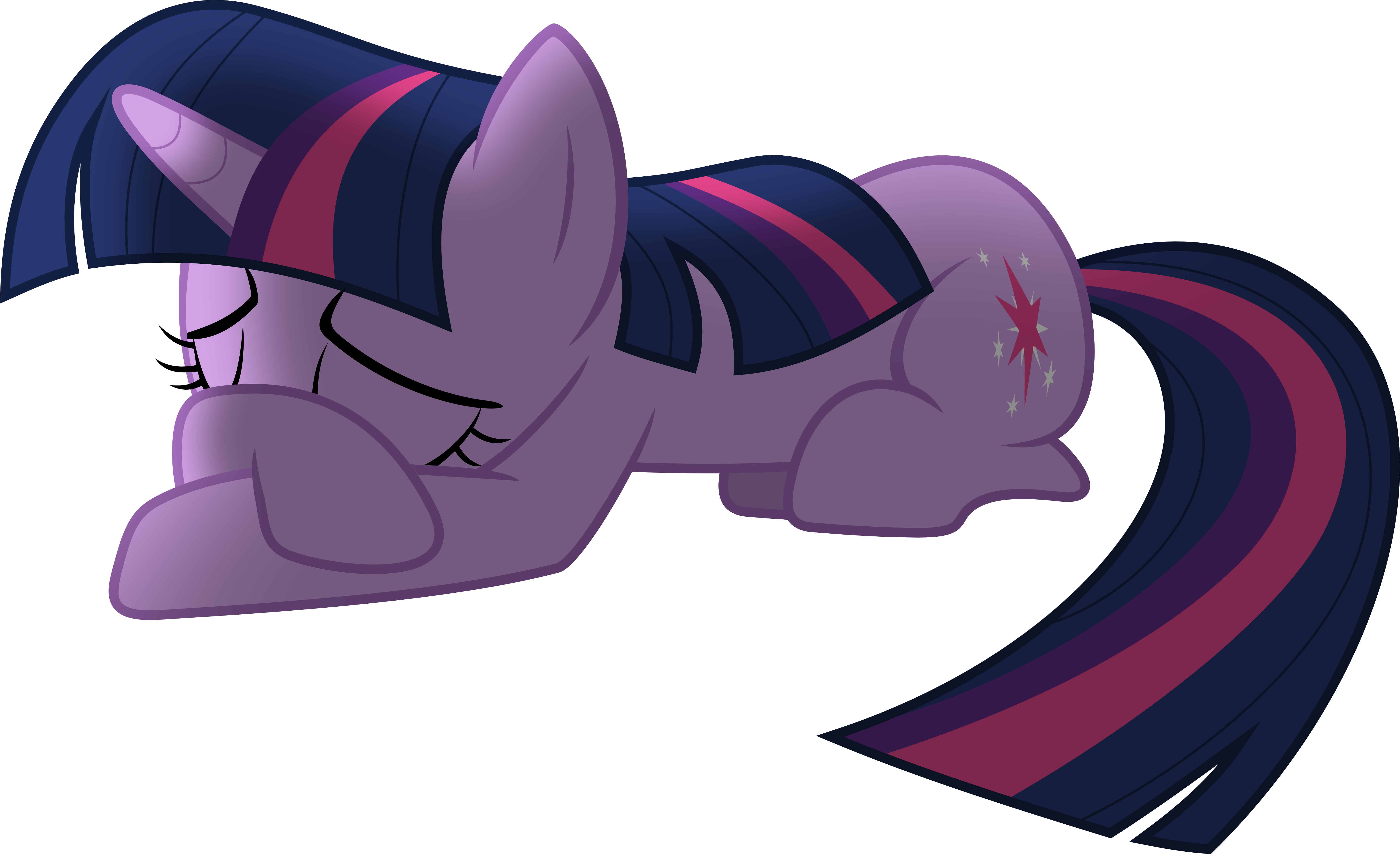 Sad Twilight Sparkle By Sairoch - My Little Pony Twilight Sparkle Sad (6000x3660)