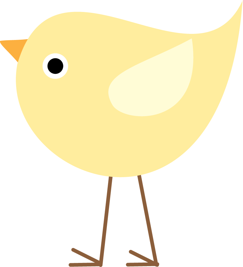 Pretty Birds Clipart - Clip Art (830x915)