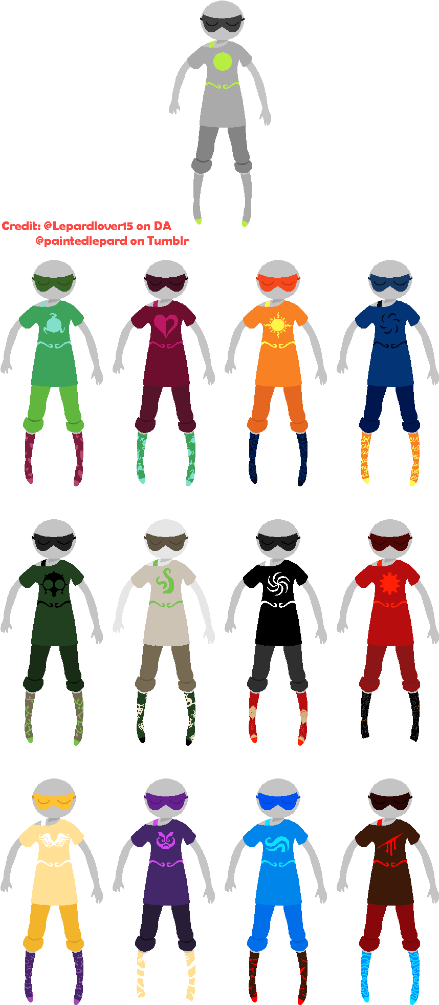 Pjstuck Rogue Outfits By Lepardlover15 Pjstuck Rogue - Cartoon (876x2024)