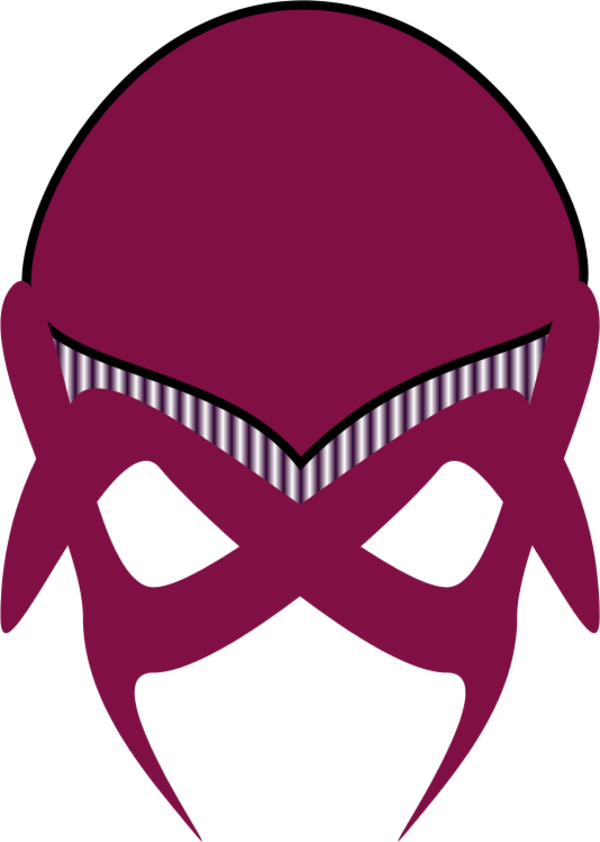 Green Alien Mask - Alien Mask Template (600x842)