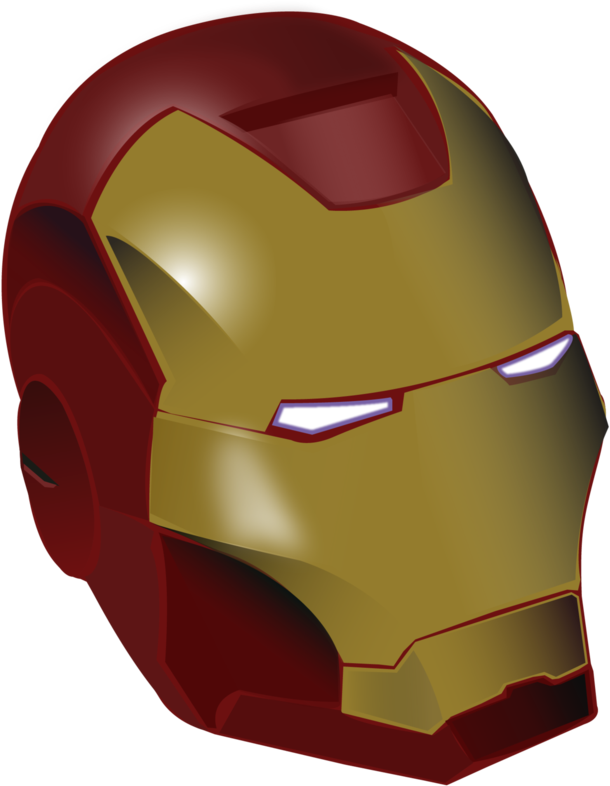 Iron Man Helmet Vector Drawing By Macoscrazy On Deviantart - Vector Graphics (807x989)