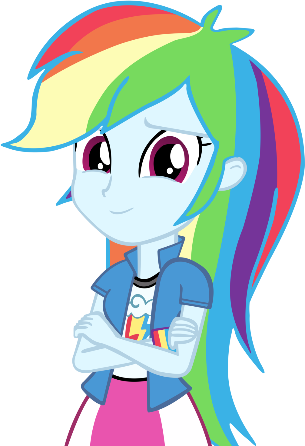Human - Rainbow Dash Equestria Girl (1024x1477)