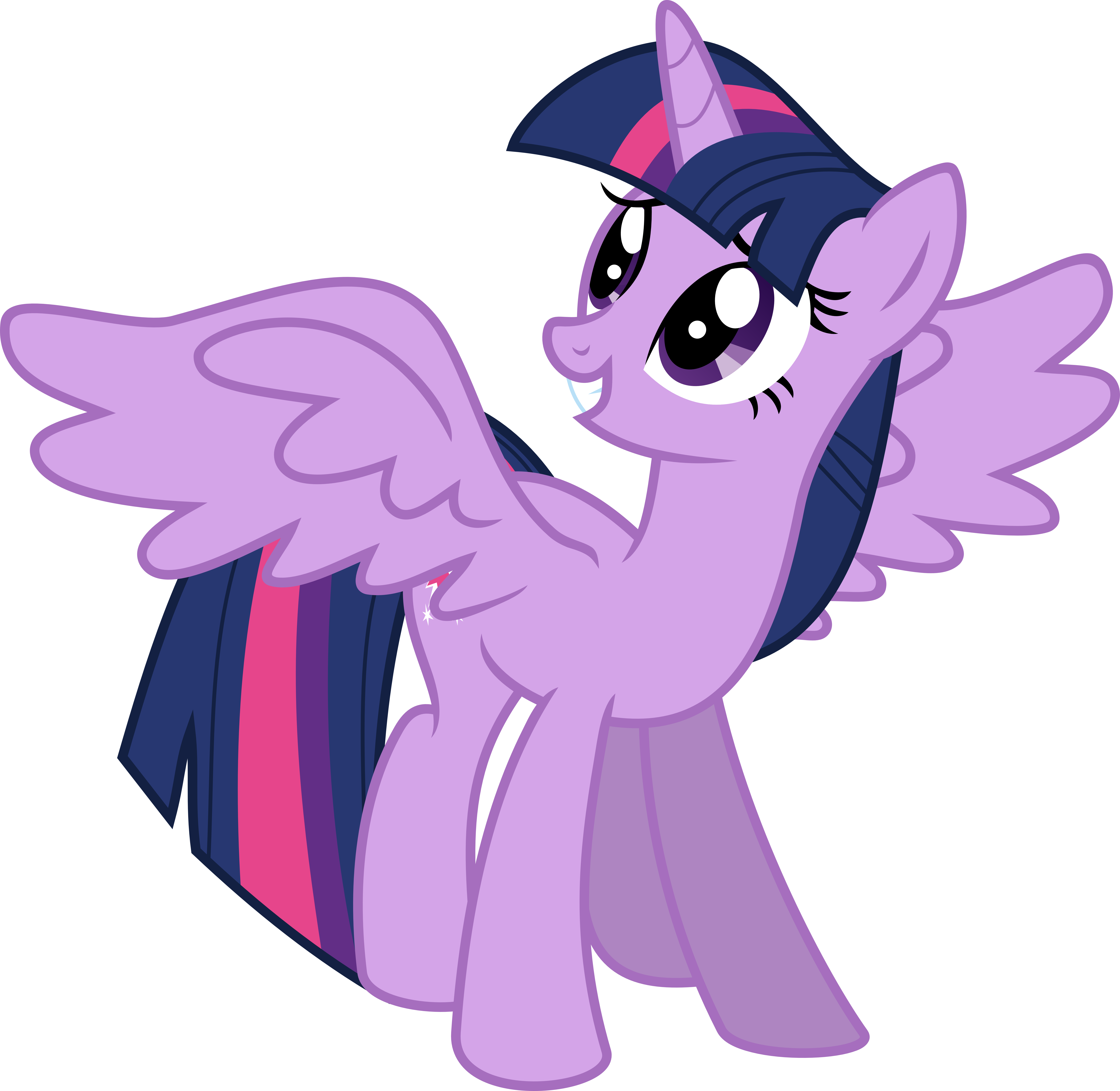Twilight Sparkle - My Little Pony Friendship (7000x6816)