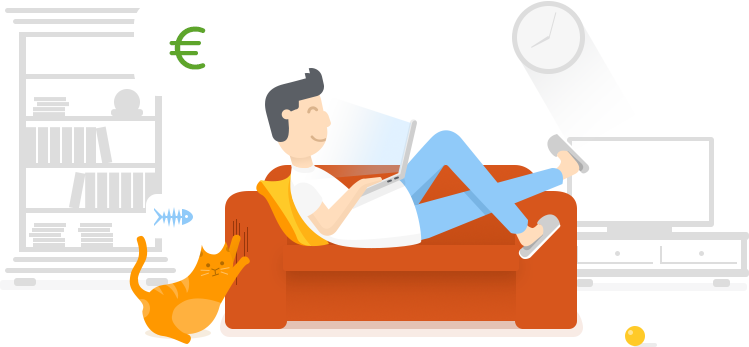 Work From Home Jobs Paid Online Surveys The Best Legitimate - Cartoon (749x347)