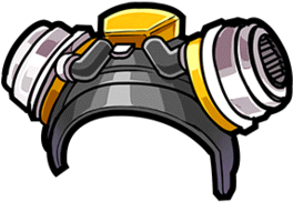 Gear-gas Mask Render - Illustration (350x350)