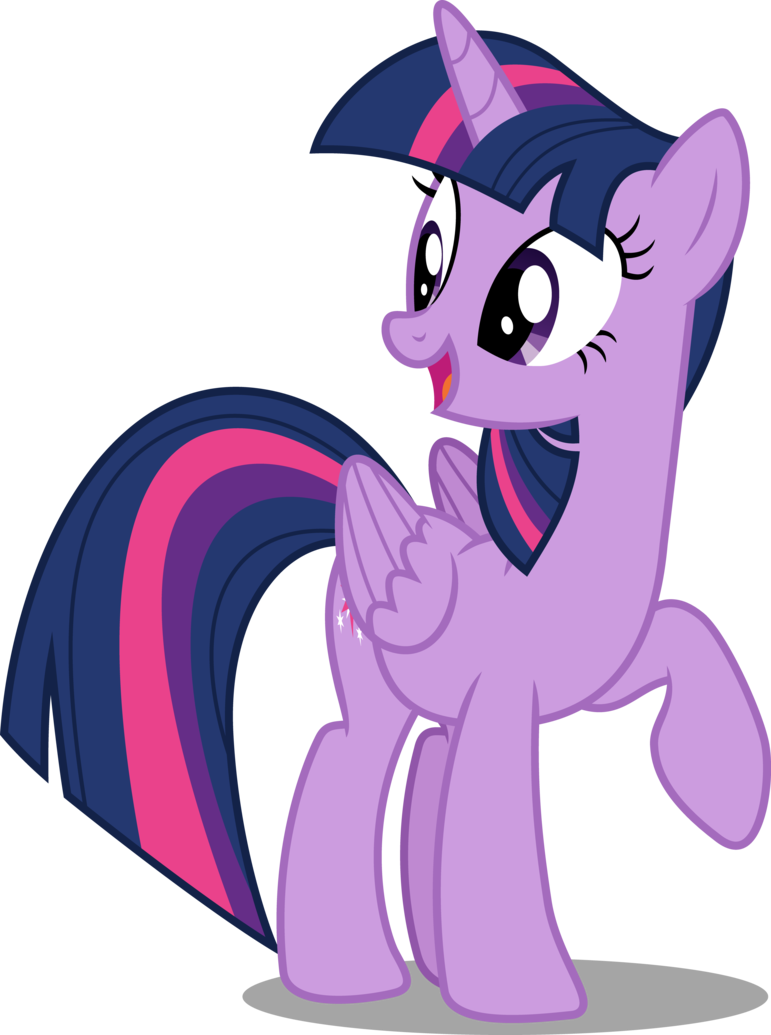 Vector By Itv-canterlot - Twilight Sparkle Alicorn Vector (771x1035)