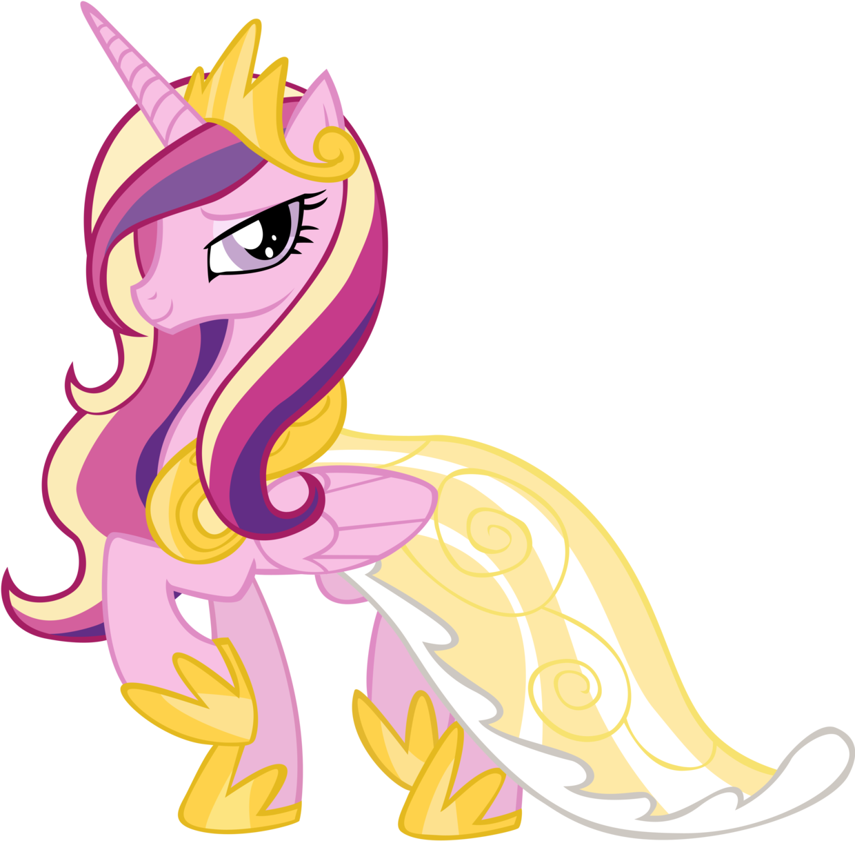 Cadence - Princesses In My Little Pony (1280x1281)
