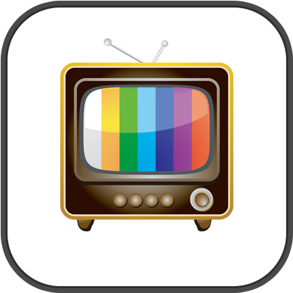 Iptv M3u Playlist 2017 - Tv Icon Png Transparent (512x512)