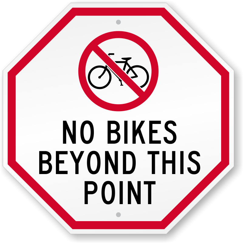 Zoom, Price, Buy - Roadtrafficsigns Bikes Watch For Turning Traffic, High (800x800)