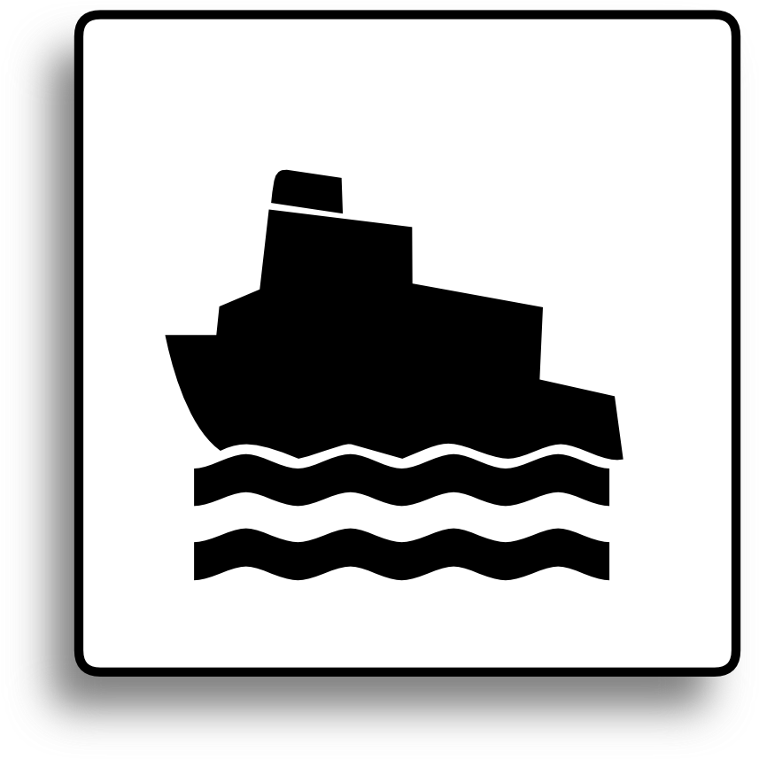 Ferry Icon For Use With Signs Or Buttons - Ferry Icon Vector (1010x1000)