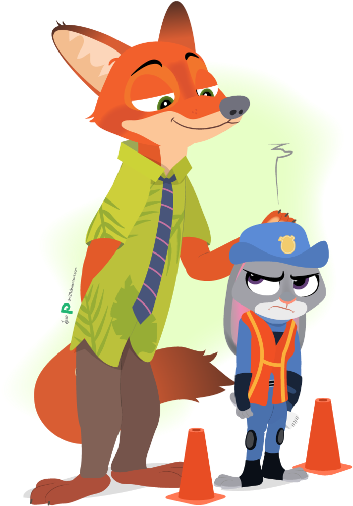 Good Work, Carrots By Dm29 - Police Officer (733x1090)