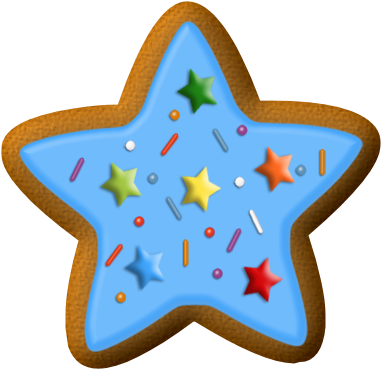 Christmas Clipart, Rocking Chair, Views Album, Cookie - Biscuit (500x500)