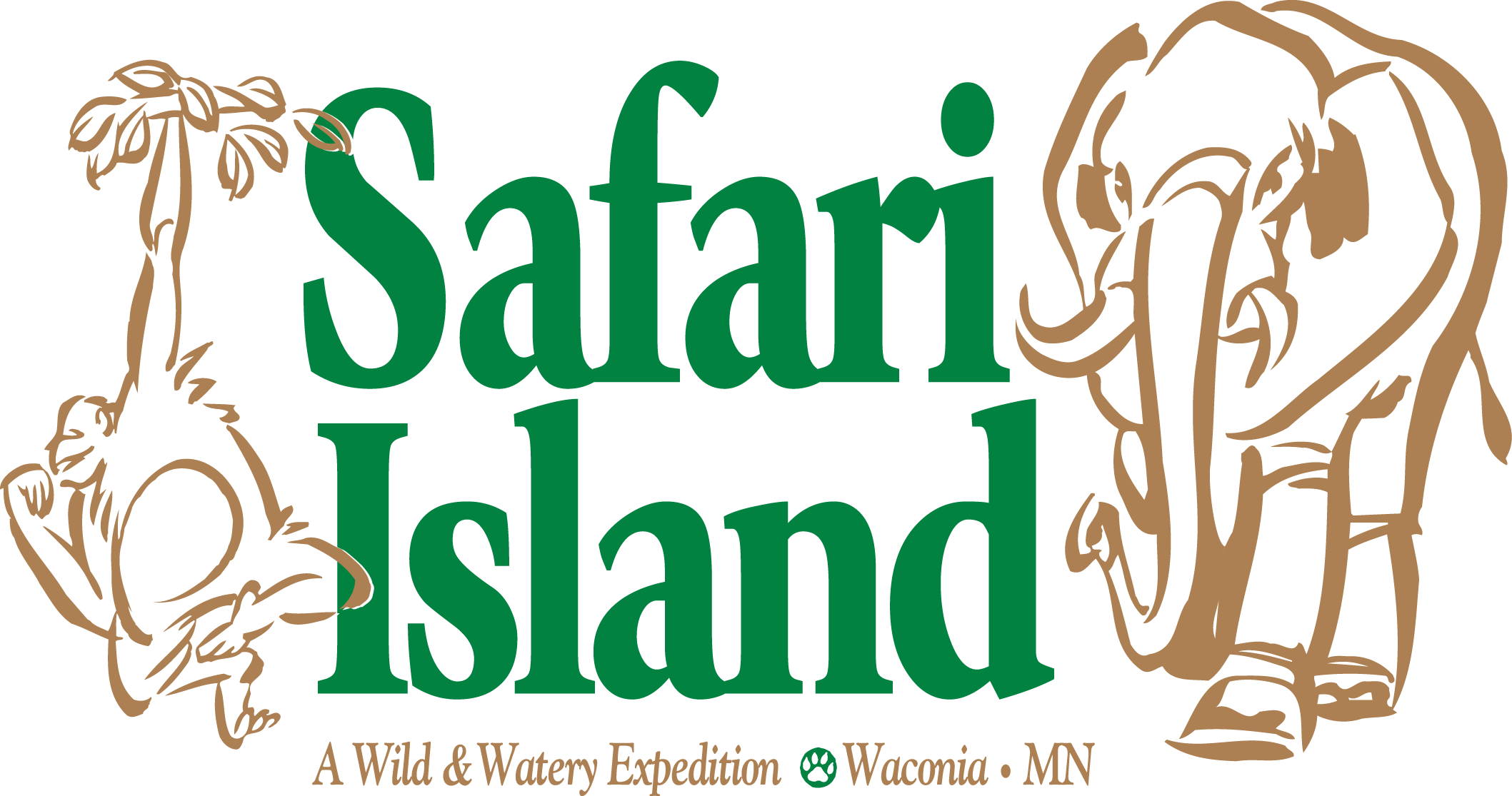 Try Us For Free - Safari Island Waconia Logo (2117x1115)