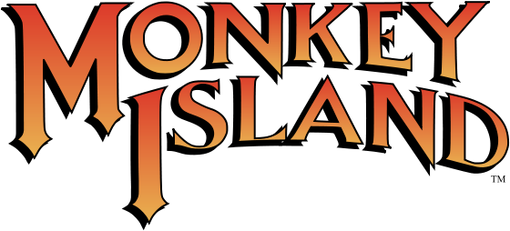 The Secret Of Monkey Island Clipart - Monkey Island 2 Logo (586x280)