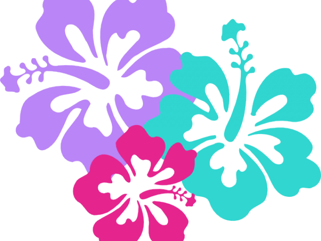 Island Clipart Transparent - Clip Art Hibiscus Flower (640x480)