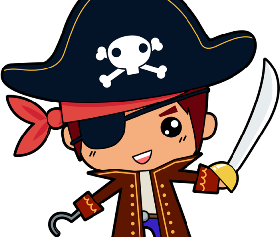 Island Clipart Cute - Pirate Png (640x480)