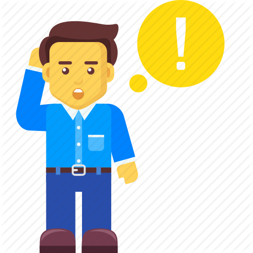 Jpg Library Stock Businessman Clipart Office Boy - Thinking Character Png (512x512)