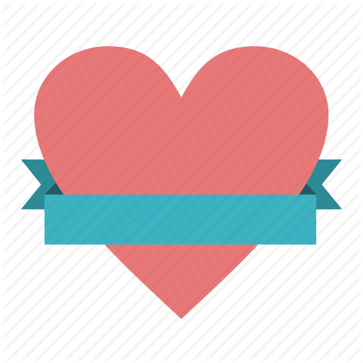 Clip Library Apes And Labels - Heart (512x512)