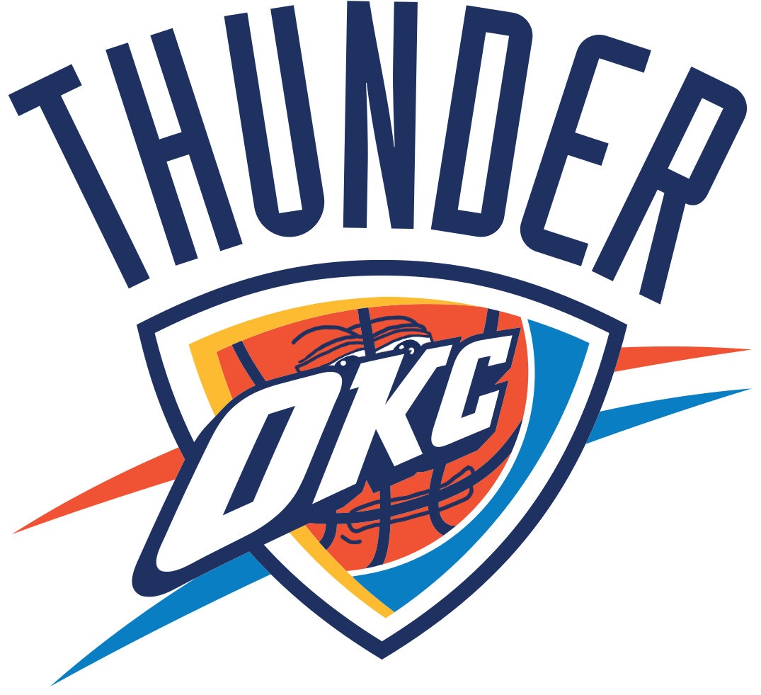 Oklahoma City - Oklahoma City Thunder Logo (1118x1024)