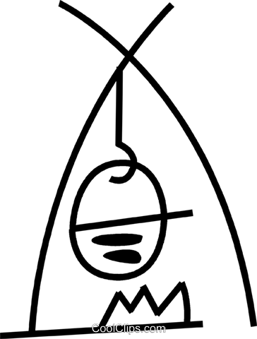 Pot Over Campfire Royalty Free Vector Clip Art Illustration - Drawful 2 (364x480)