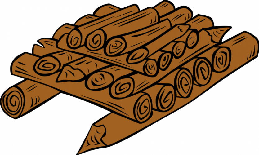 Desenho De Madeira Empilhada Clipart Campfire Bonfire - Council Fire (835x500)