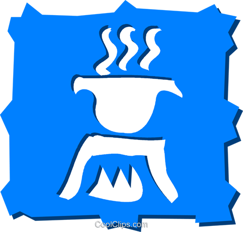 Campfire Royalty Free Vector Clip Art Illustration - Clip Art (480x459)