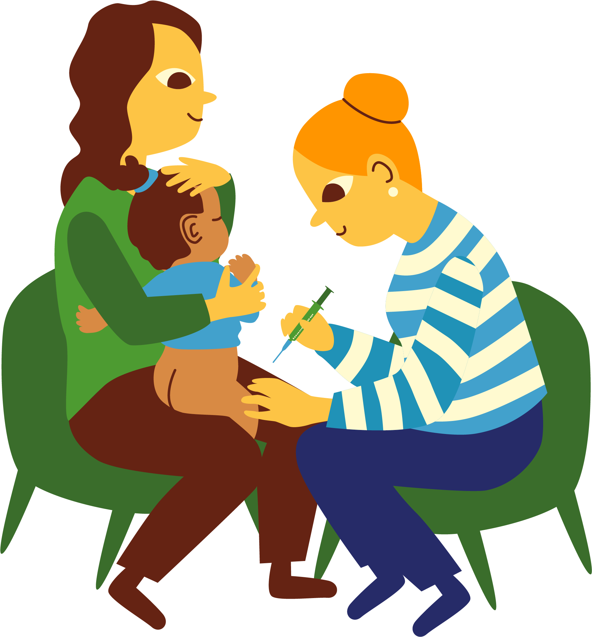 Information About Vaccinations For Babies City Of - Drawing (2560x2560)