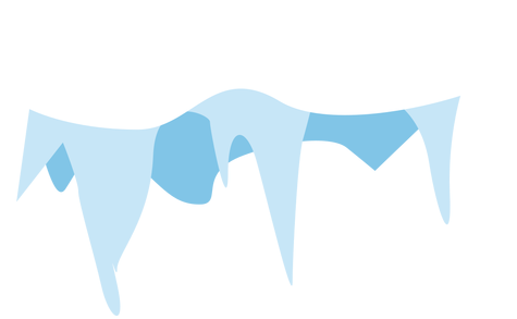 Icicles Cap Icon Svg - Snow (512x512)