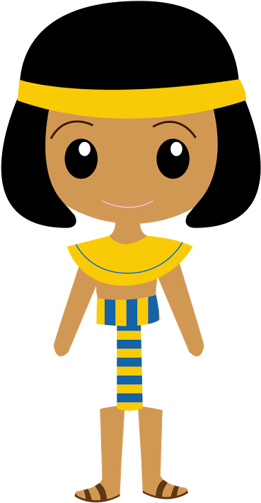 Pessoas Do Mundo Kid Character, Bible For Kids, Alrededor, - Egyptian Clipart (436x720)
