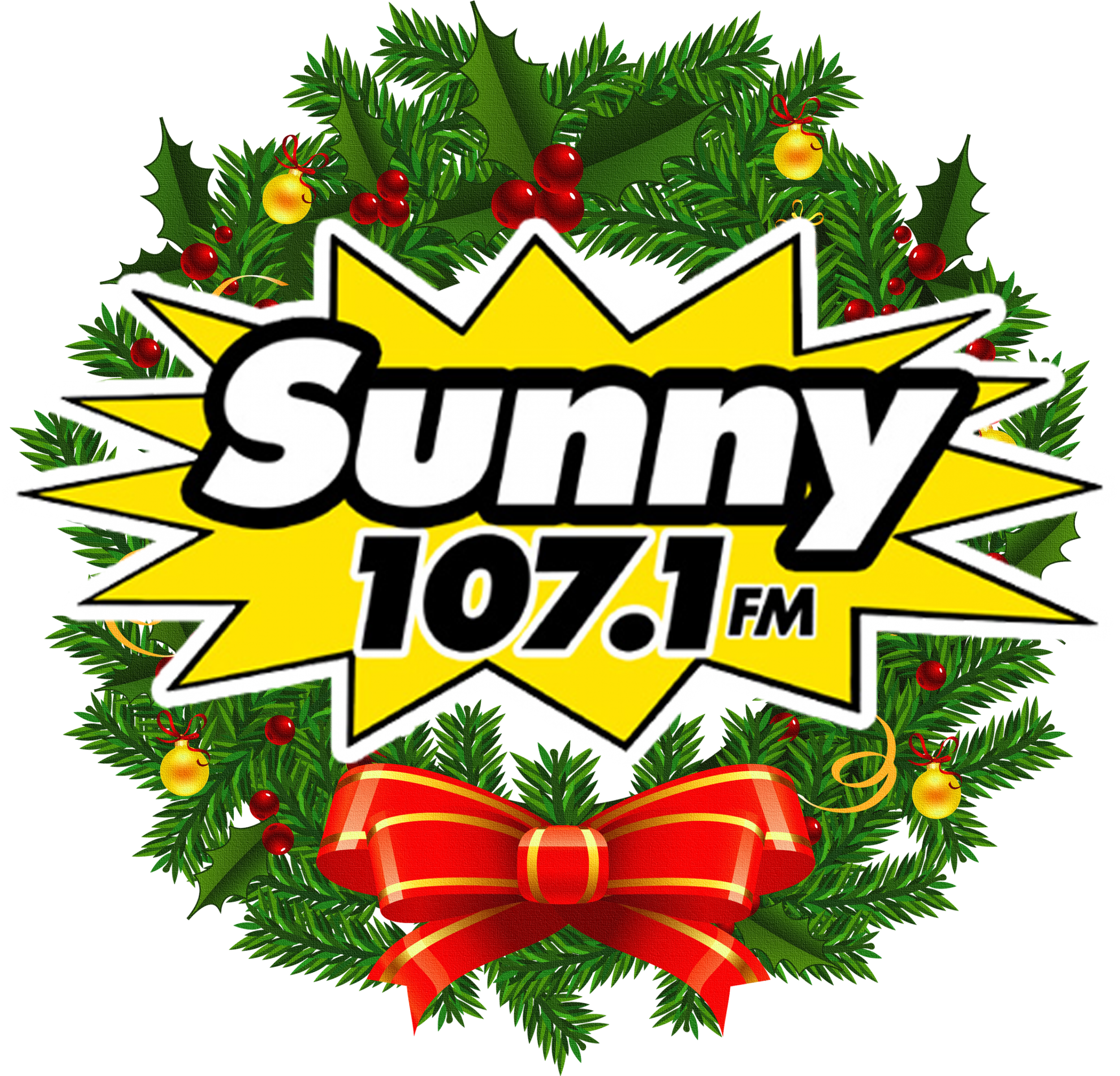 Christmas Wreath Emoji Png (2557x2400)