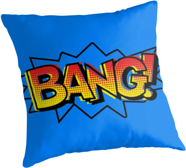 Comic Onomatopoeia Throw Pillows By Gtdesigns - Dan And Phil Undertale Memes (875x875)