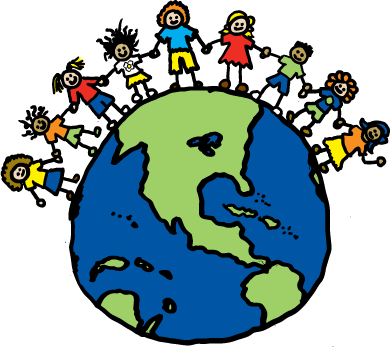 Children Holding Hands Around Earth (390x347)