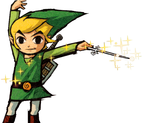Zelda Clipart Classic - Loz Wind Waker Link (640x480)