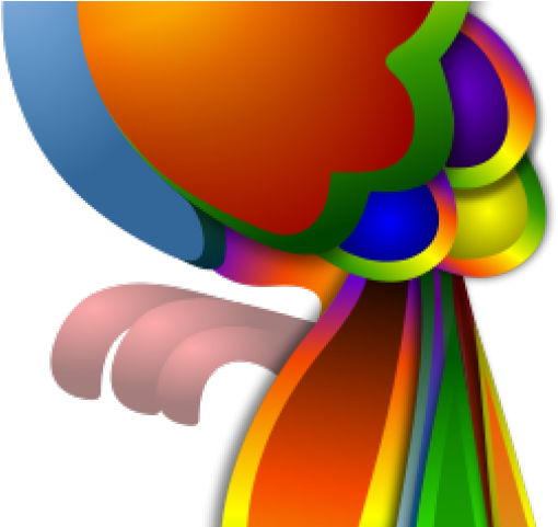 Cockatoo Clipart Transparent - Cartoon Picture Of Colourful (640x480)