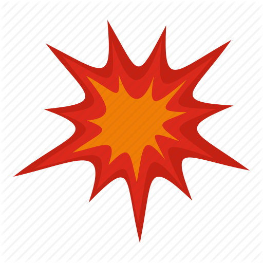 Image Transparent Library Boom Vector Bomb Blast - Explosion Icon (512x512)