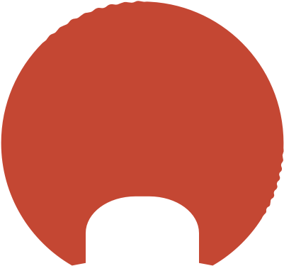 Clipart Freeuse Afro Transparent Red - Circle (400x400)