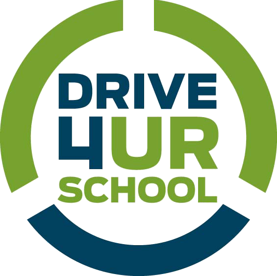 Boomerang Backpacks And Drive 4ur School Tippecanoe - Drive 4 Ur School Logo (565x563)