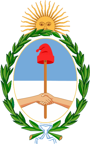 Argentina Coat Of Arms - Argentina Coat Of Arms (400x482)