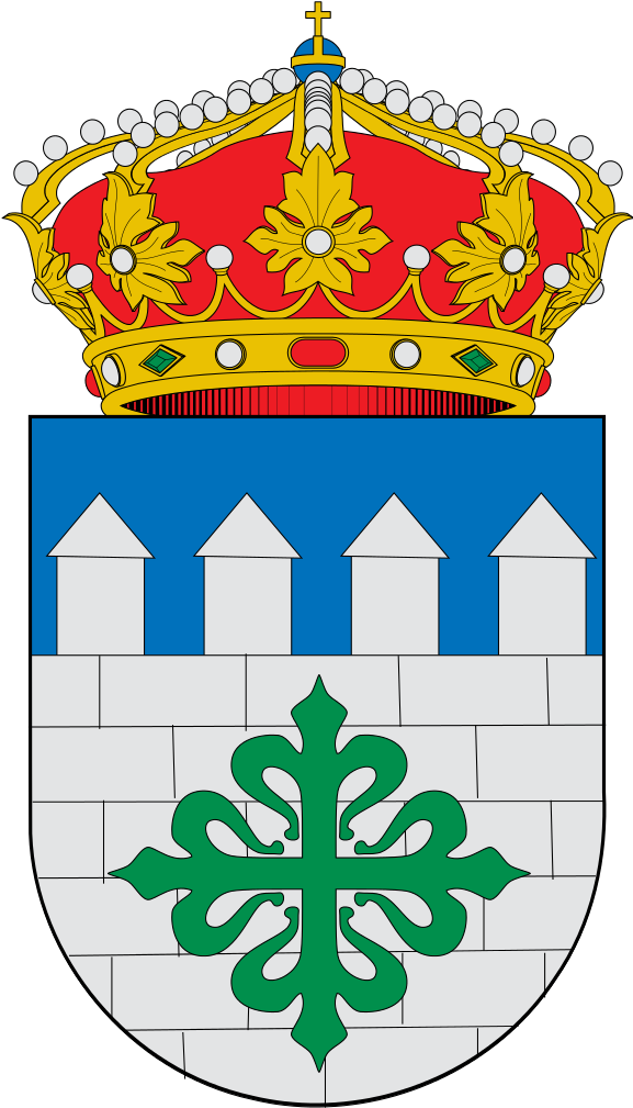 Piedras Albas - Escudo Comunidad De Madrid (577x1023)