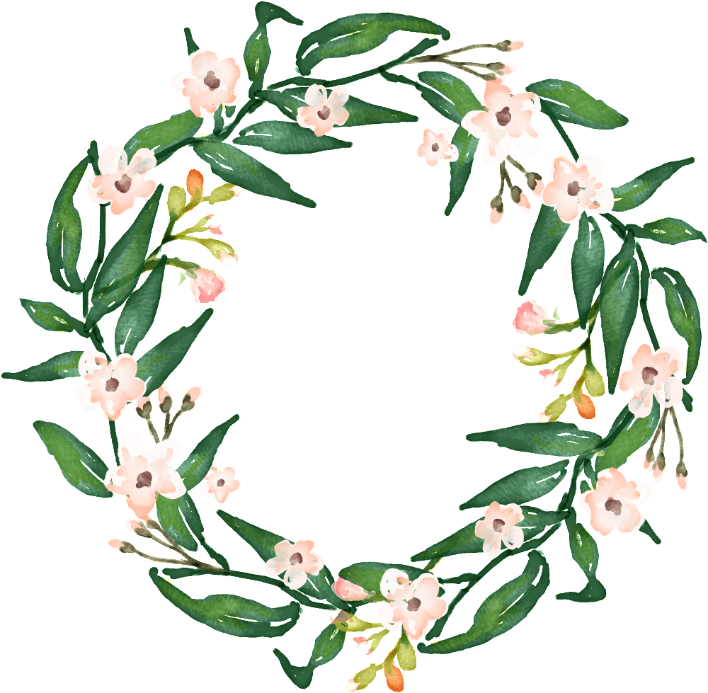 Green Fresh Flower Garland Png - If Not He Is Still Good Background (1024x1010)