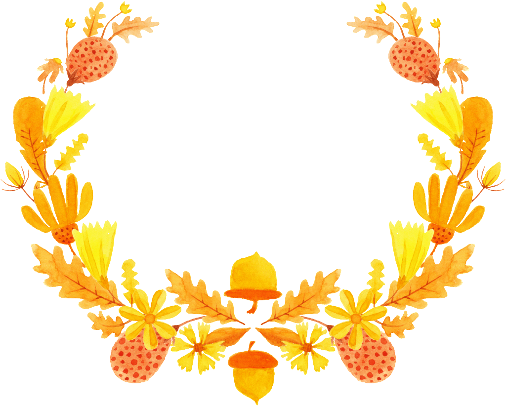 Autumn Garland Transparent Free Buckle Png - Autumn Garland Transparent Free Buckle Png (1024x824)