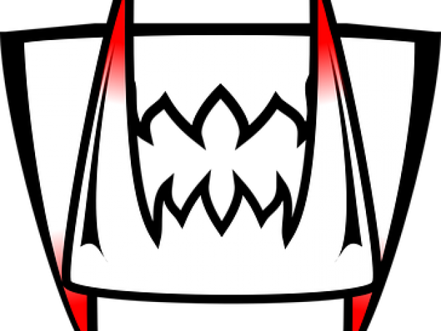 Fangs Clipart Transparent - Creepy Smile Png (640x480)