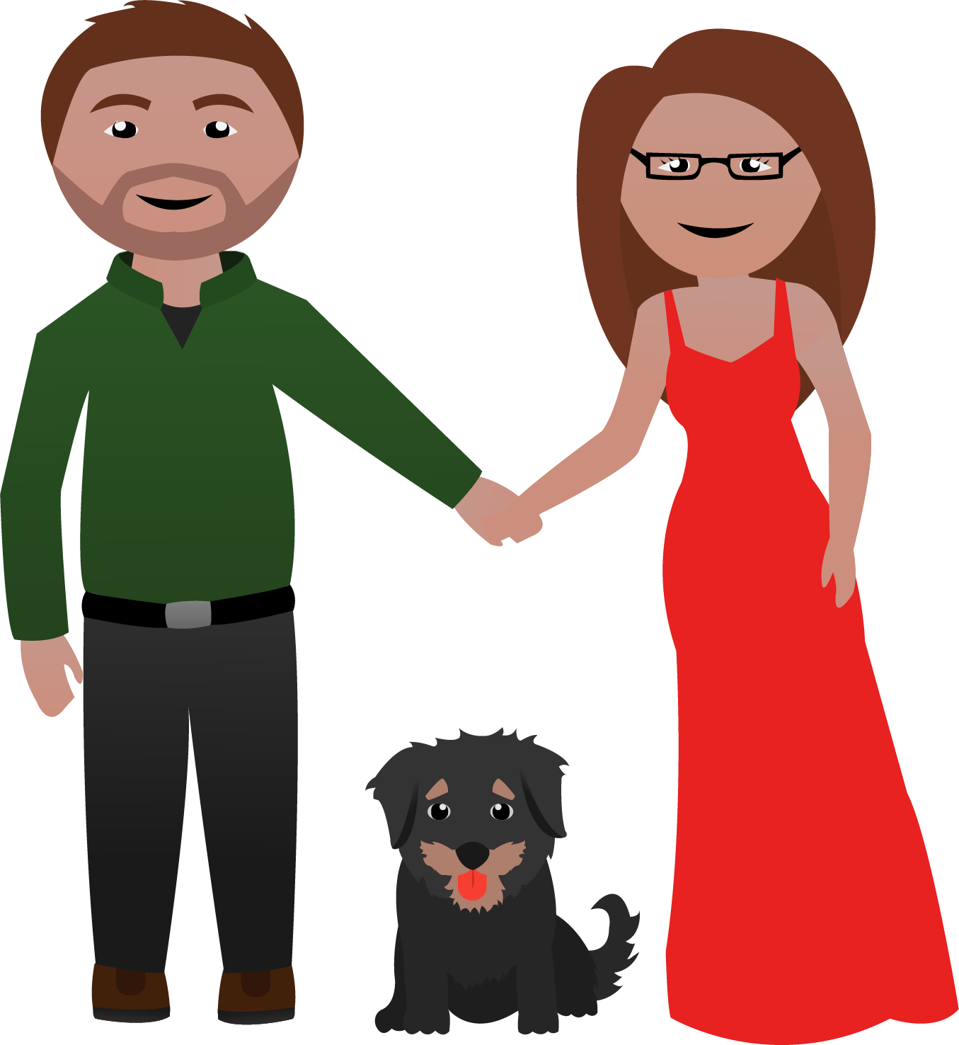 Greeting Card Design By Gnawhome For This Project - Cartoon (1355x1476)